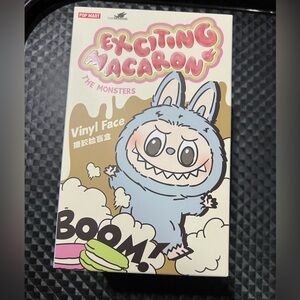 Popmart labubu sesame bean pendant Plush Keychain